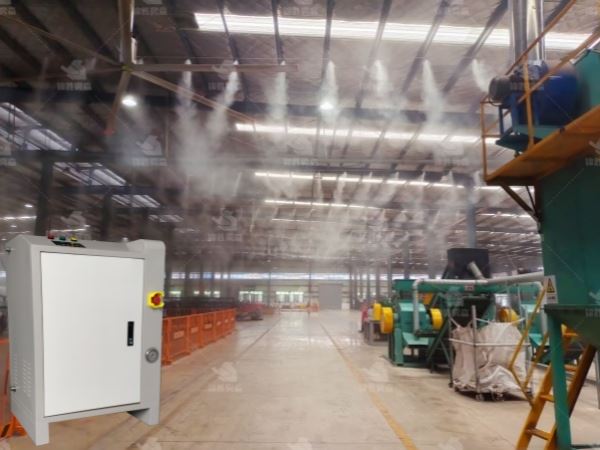Sistemas de névoa de resfriamento interno de fábrica