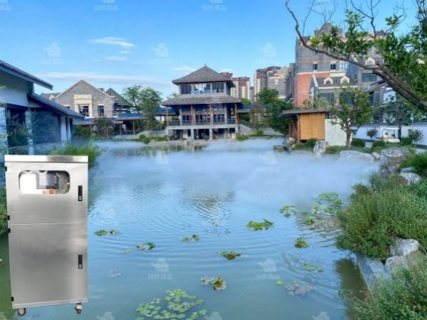 Crie um ambiente de hotel convidativo com sistemas de neblina