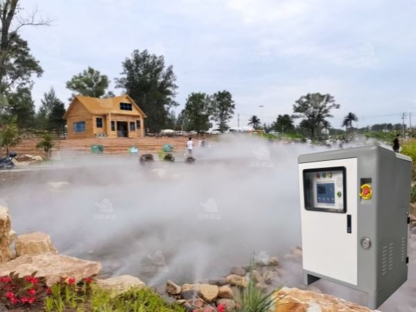 Sistemas de nebulização para projetos de zoológicos e jardins